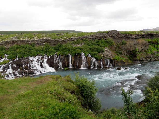 istock Iceland view of the Barnafoss waterfall 2017 865098178