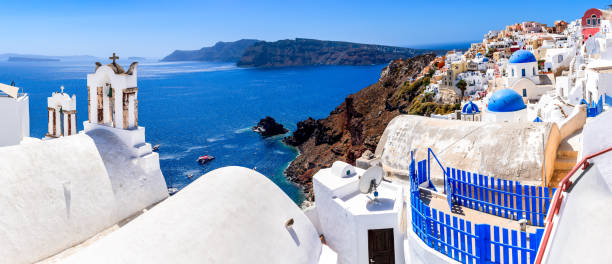 istock Santorini, Greece - Oia panorama, Cyclades Islands 865108732
