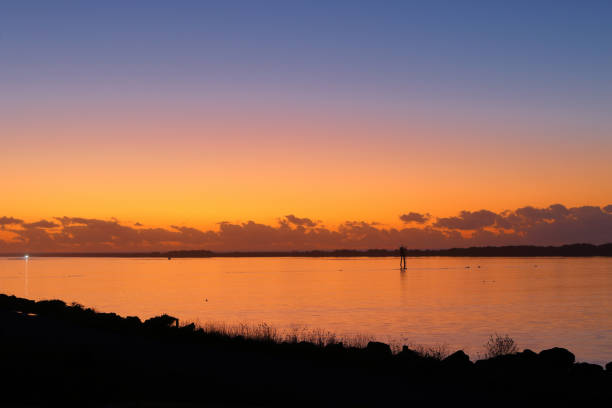Yaquina Bay stock photo