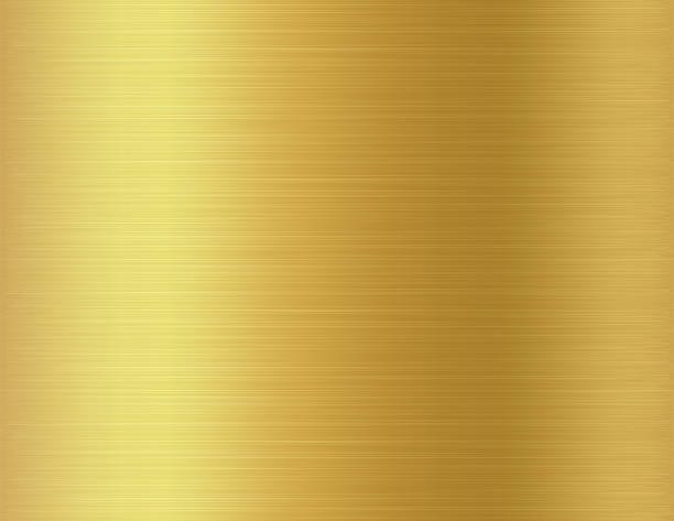 Gold Vector Background Gold textured vector background. Horizontal composition. gold metal stock illustrations