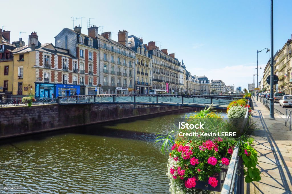 Visiting Rennes in Britain Rennes in the west of France, Britain Rennes - France Stock Photo