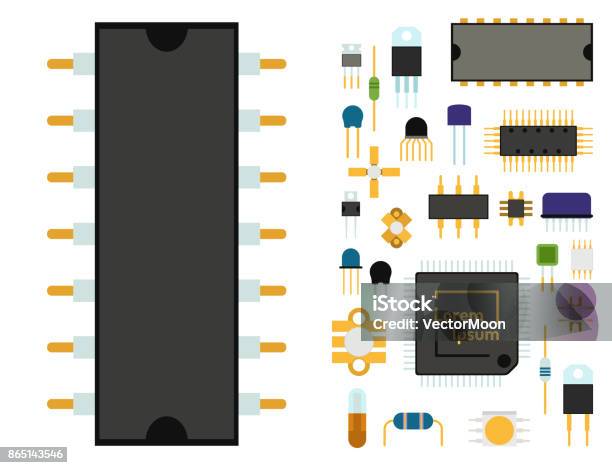 Computer Chip Technology Processor Circuit Motherboard Information ...