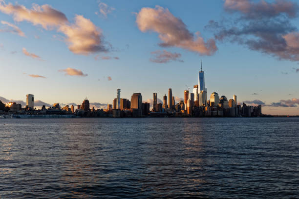 istock Manhattan view form NJ side in early morning 865146548