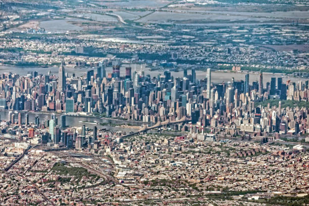 istock Aerial View of Manhattan 865149622