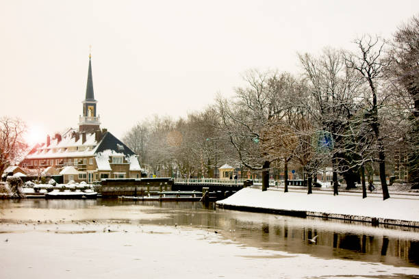 istock Winter Postcard from Zwolle, Netherlands 865153664