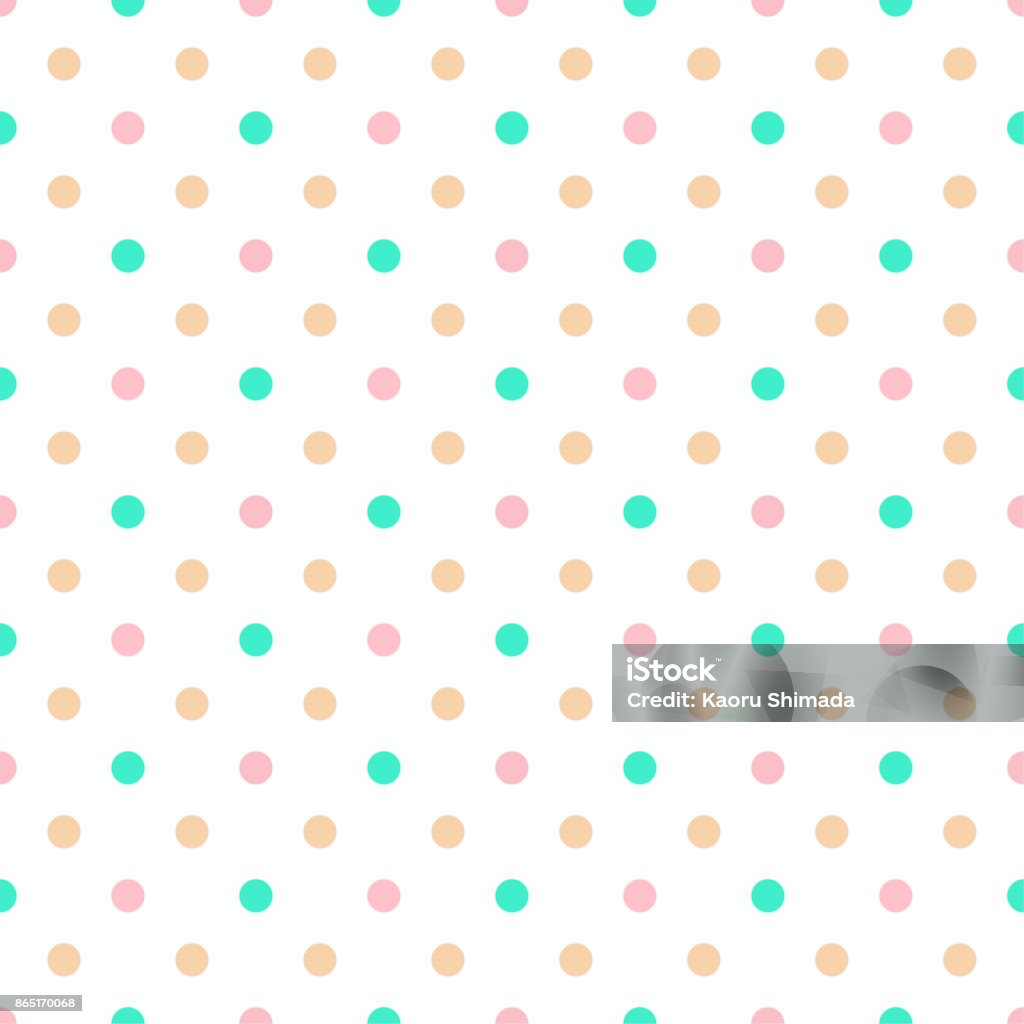 Dot Pattern With Color Dot Pattern Stock Illustration - Download Image Now - Abstract ...