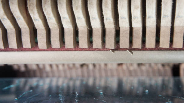 istock close up Inside of a piano 865176690