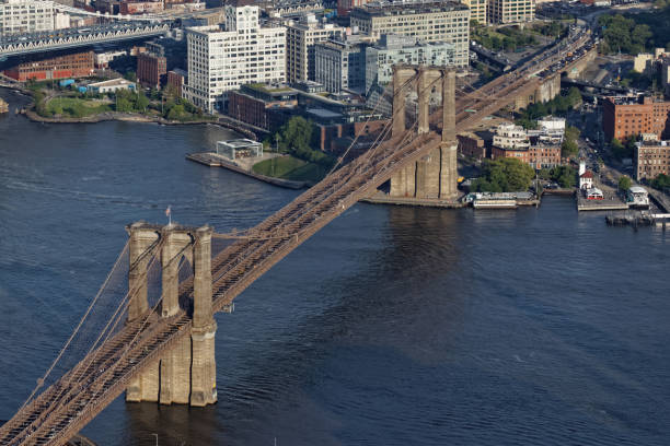 istock Cityscape of Manhattan from Helicopter 865180160