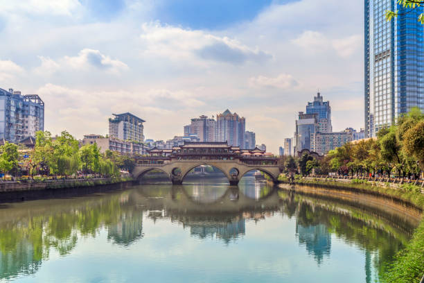 istock Chengdu Huanglongxi town 865186482