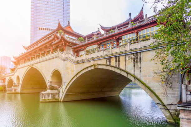 istock Chengdu Huanglongxi town 865186796