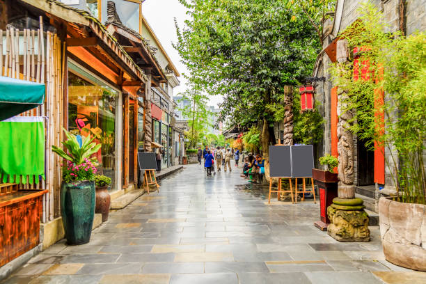 istock Chengdu Huanglongxi town 865190166