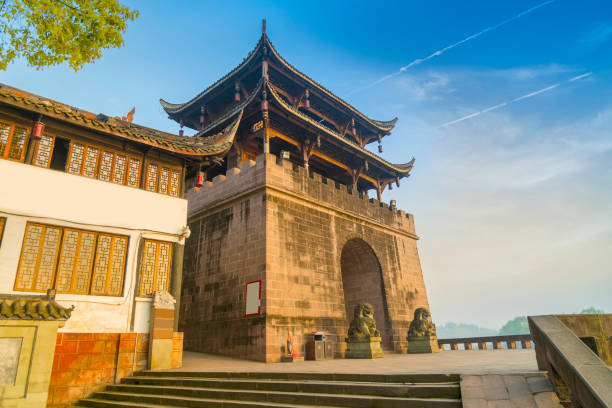 istock Chengdu Huanglongxi town 865190328