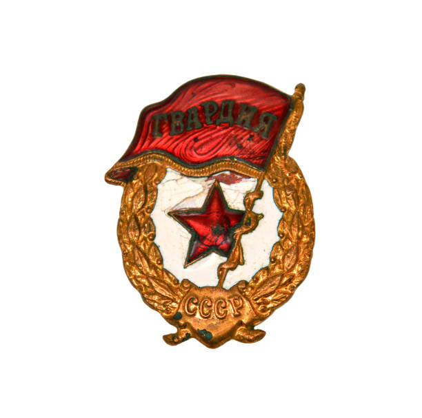 istock Badge of Soviet Army isolated on white 865192692