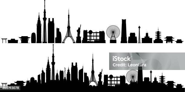 Tokyo Stock Illustration - Download Image Now - Tokyo - Japan, Urban Skyline, Tokyo Sky Tree