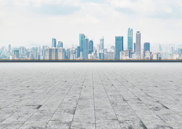 istock Road and city skyline 865193768