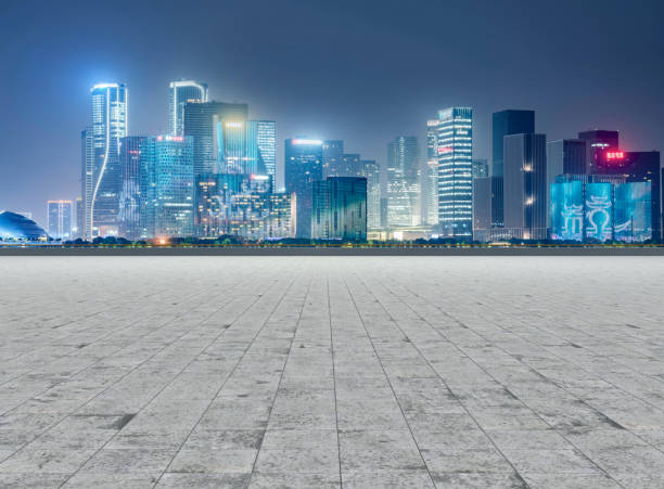 istock Road and city skyline 865193902