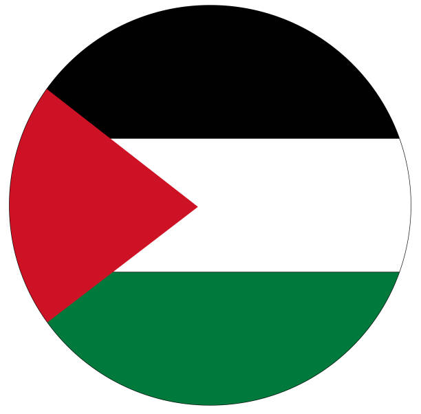 Palestinian flag vector illustration of Palestinian flag palestinian flag stock illustrations