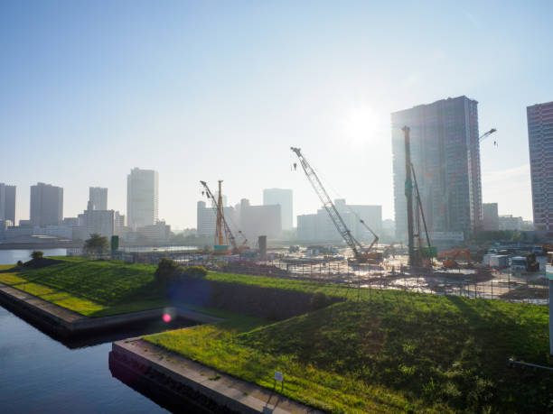 istock Ariake, Tokyo Japan 865196532