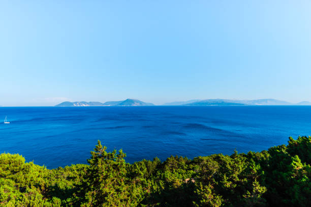 istock Sea landscape in Lefkada island 865252838
