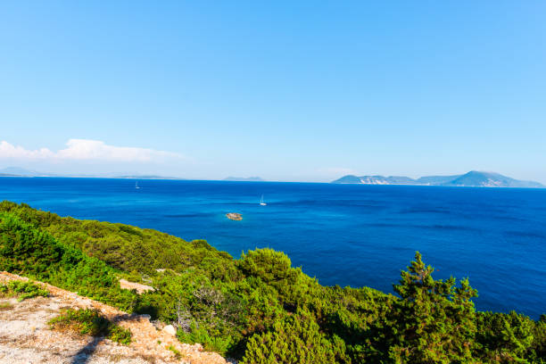 istock Sea landscape in Lefkada island 865252866