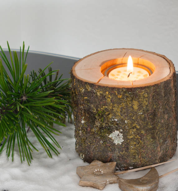istock Christmas branch, romantic atmosphere 865263528