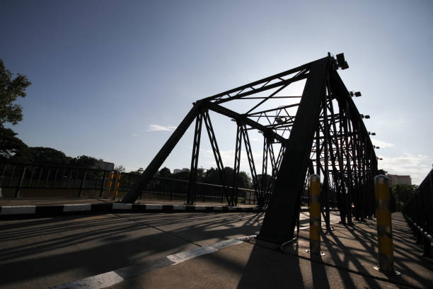istock Steel bridge in Chiang Mai 5 865267450