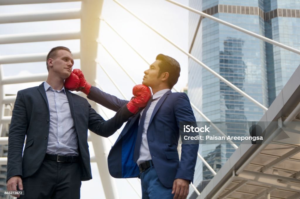 Business concept - Conflicts doing business Business Stock Photo