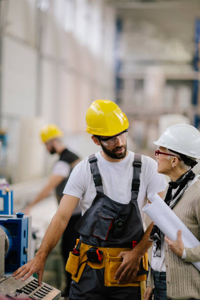 istock Quality control inspection in the factory 865279478