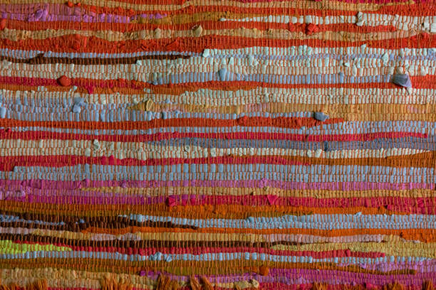 다채로운 양탄자 카펫 텍스처 - mexican rug 뉴스 사진 이미지