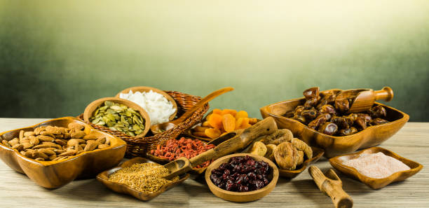 istock Mix of dried fruits and nuts 865283126