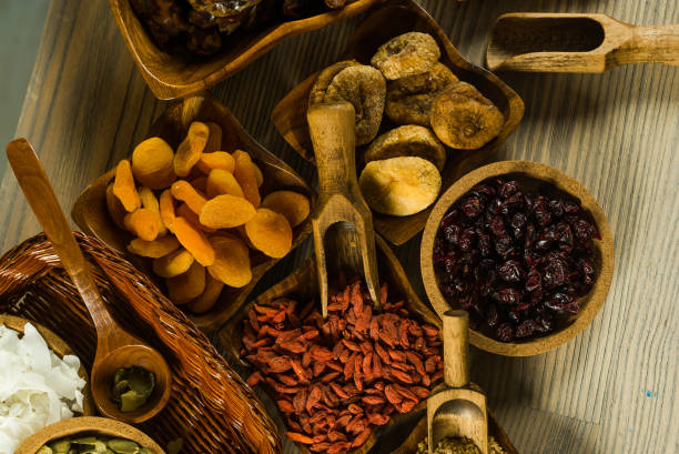 istock Mix of dried fruits and nuts 865283822