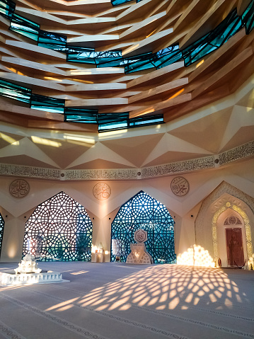 Mosque, Modern, Muslim worship, Altunizade Mosque,  Istanbul in Turkey