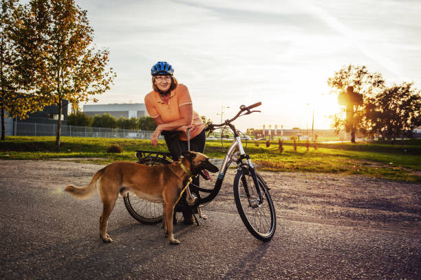istock Senior woman and dog 865305430