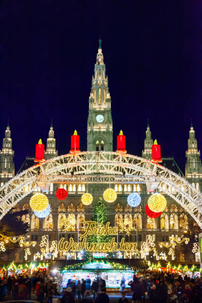 istock Christmas market in Vienna 865309352