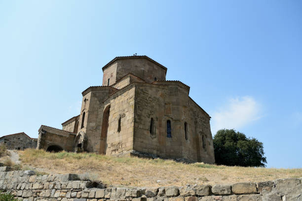 istock Jvari Monastery in sunny day, Georgia 865311066