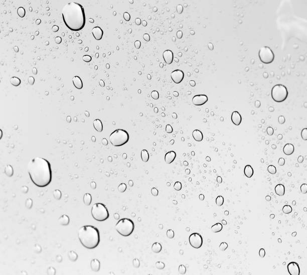 istock Drops of water on glass 865313576