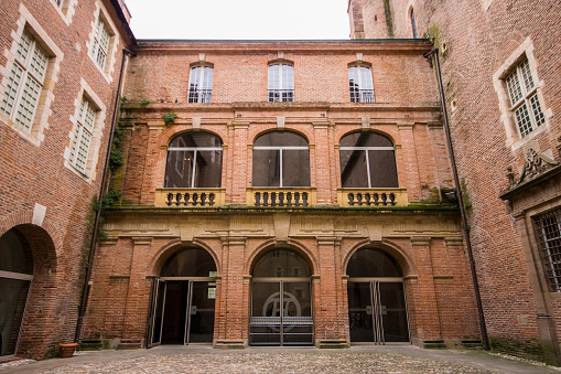 The Palais de la Berbie in Albi, France, now the Toulouse-Lautrec Museum