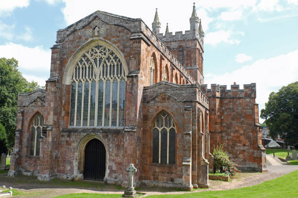 istock The parish church at Crediton in Devon UK 865338948
