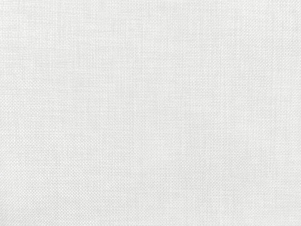 tecido de sofá branco texturizado - white textile linen textured - fotografias e filmes do acervo