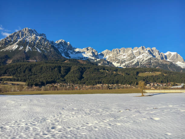 istock Wilder Kaiser Mountains in winter 865343098