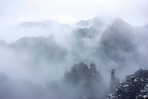 istock China Huangshan winter 865361328