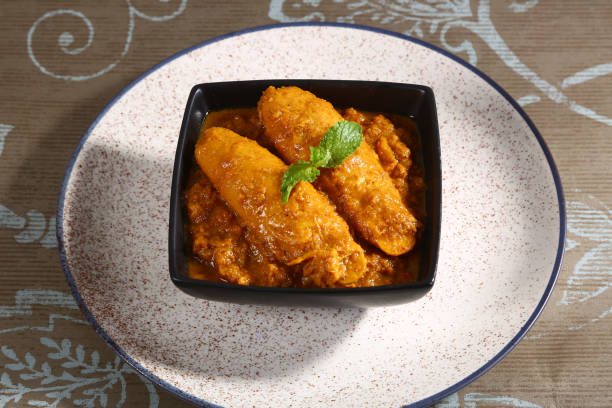 istock Masala Tawa Chaap or Soya Chaap, Indian Dish 865389360