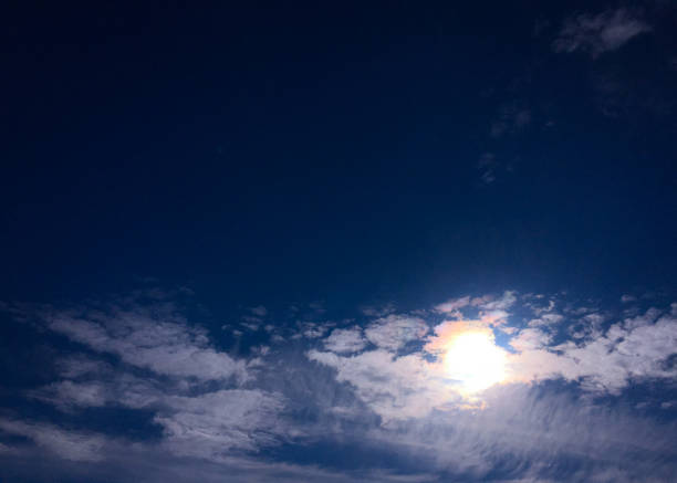 istock beautiful blue sky with clouds background.Sky clouds.Sky with clouds weather nature cloud blue.Blue sky with clouds and sun 865400652