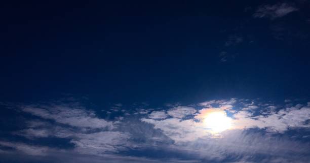 istock beautiful blue sky with clouds background.Sky clouds.Sky with clouds weather nature cloud blue.Blue sky with clouds and sun 865401834