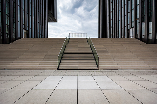 stairs in urban surrounding