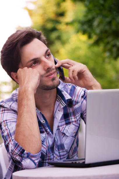 istock talking on the mobile telephone 865429122