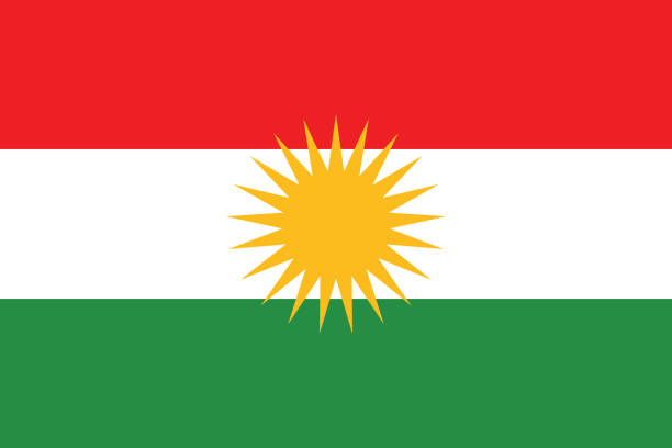 istock Official vector flag of Iraqi Kurdistan ( autonomous region ) 865435652