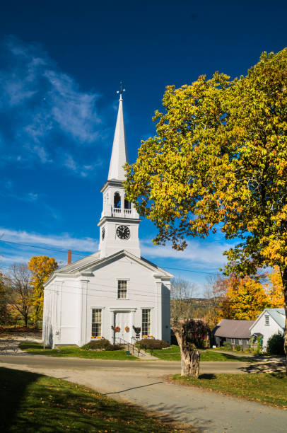 istock Peacham Village Church 865436178