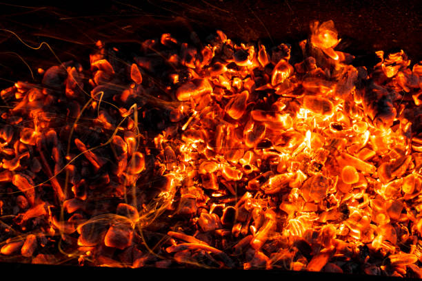 istock abstract background of burning coals 865456464