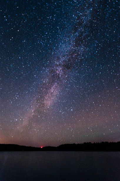 istock The Milky Way over an island 865459678